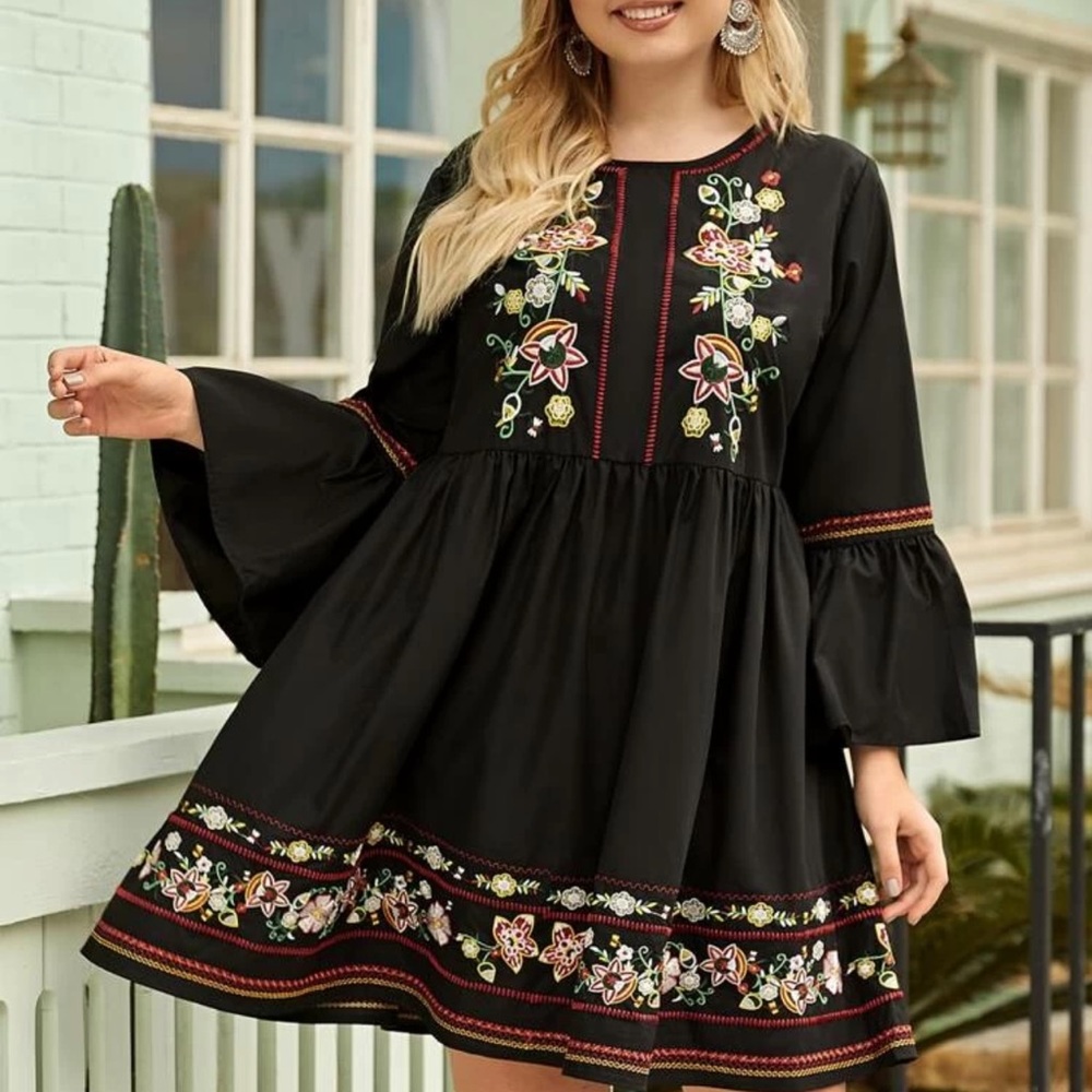 SHEIN lightweight black dress